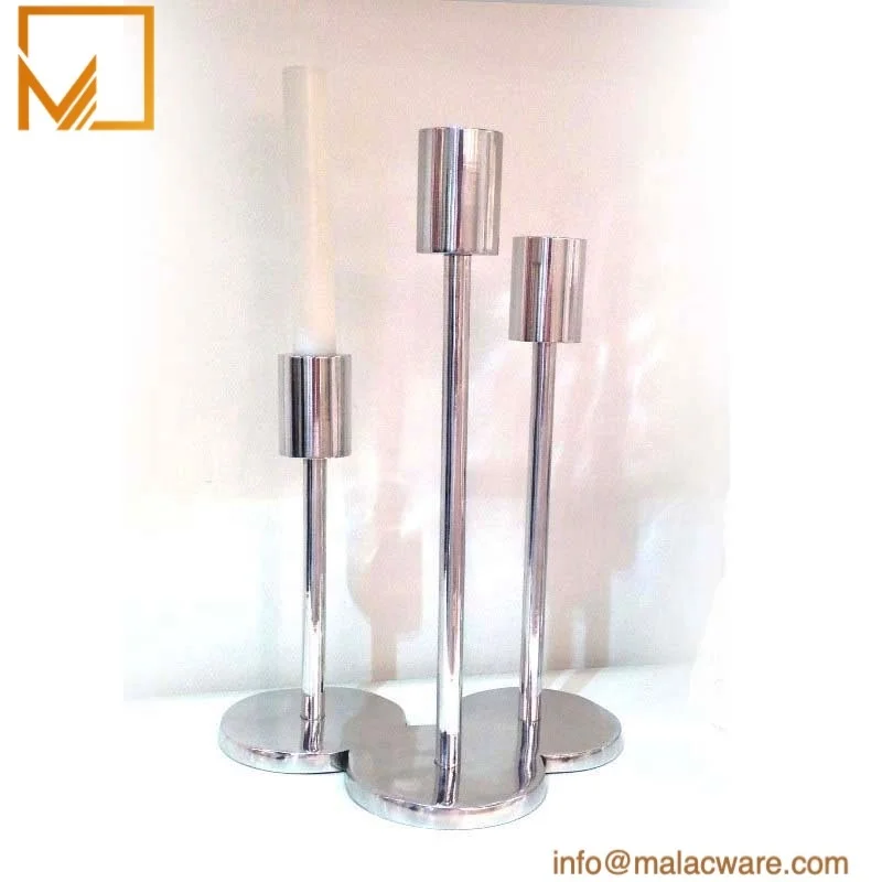 Classical Design Metal Candle Holder Wedding Home Decoration Golden