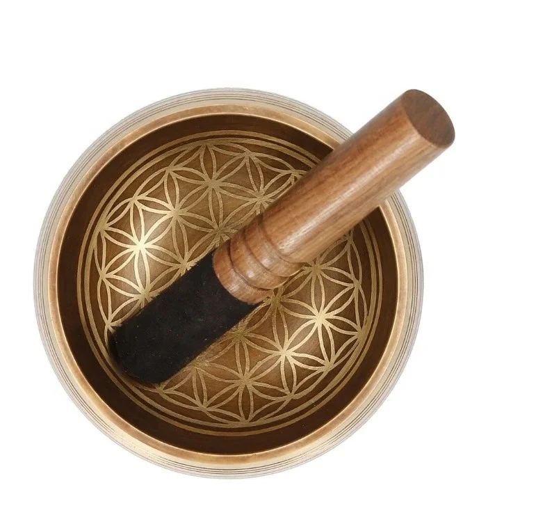 Admireble Copper Singing Bowl Tibetan Singing Bowl Buddhist Singing