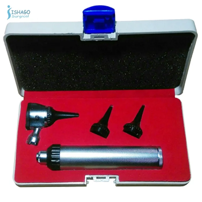 Fiber Optic Otoscope And Five Aperture Ophthalmoscope Set,Ent ...