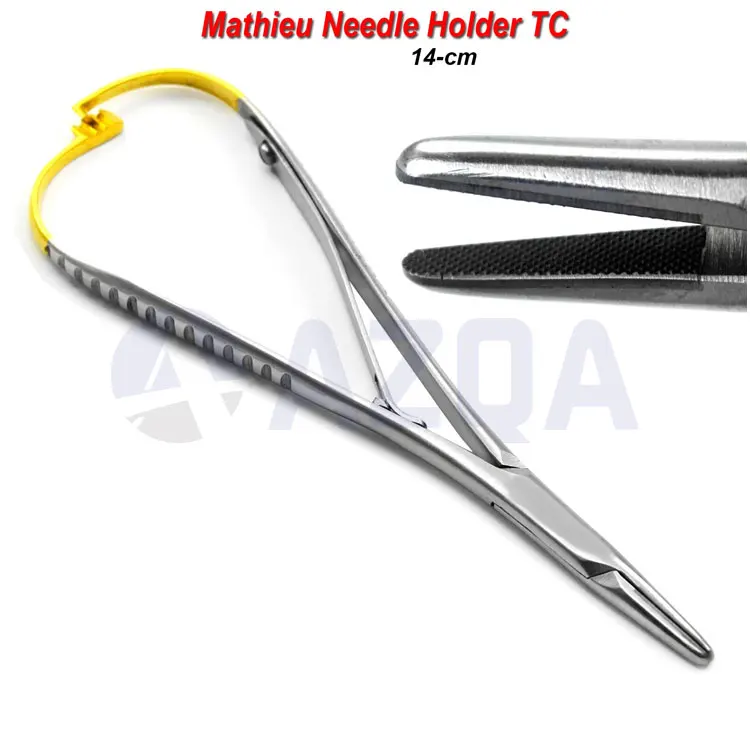 Stainless Steel Mathieu TC Needle Holder Ligature Pliers Premium ...