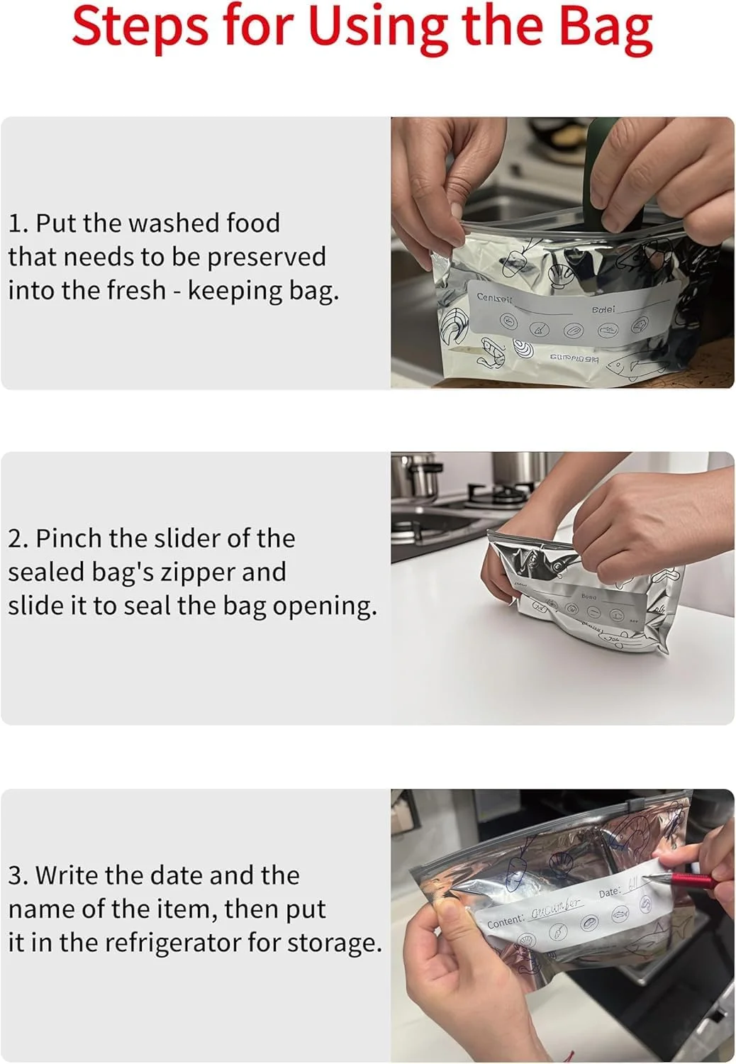 Easy to Use with Label Area