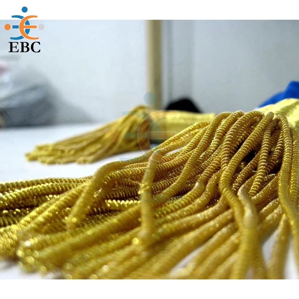 Gold Bullion Fringe Trim Wholesale Fringe Tassel Trim Decorative