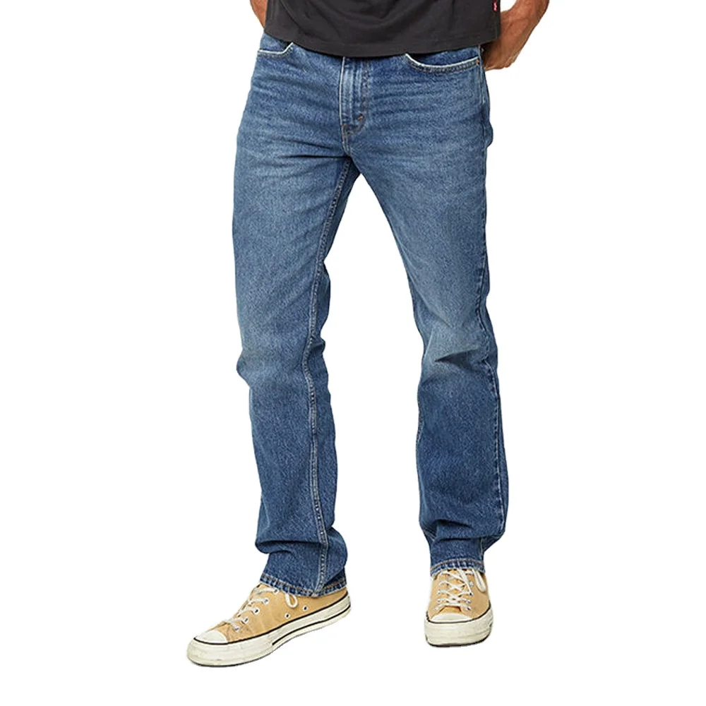 Export Quality 100 Cotton Men Denim Jeans Slim Fit Fashion Denim Long