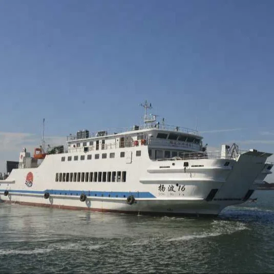 67.1m Used Ropax Ferry LCT RoRo Ship for Sale - 14 Knots Speed