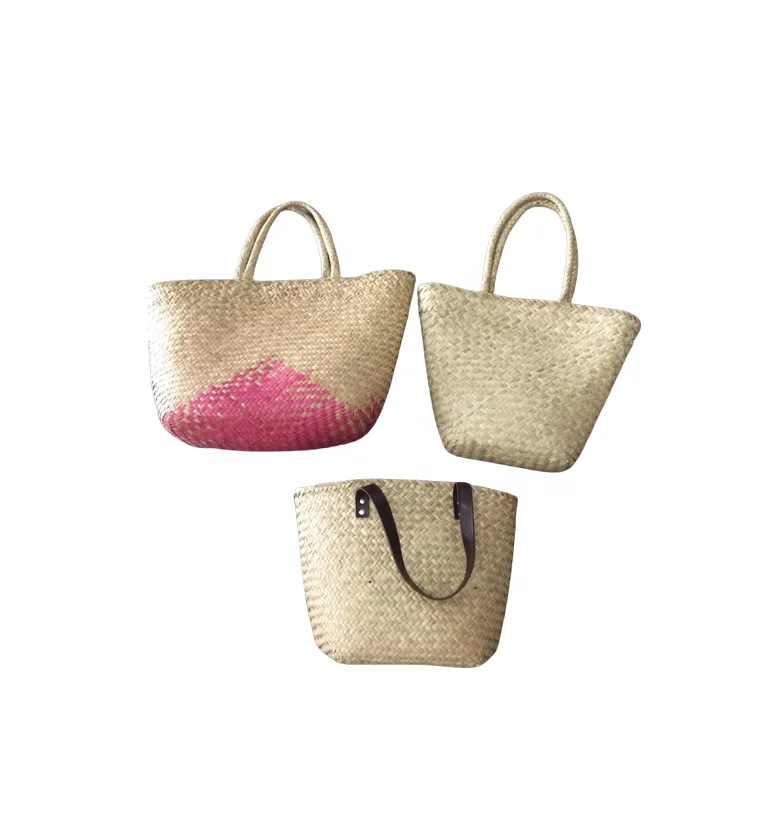 Hot Trend Handicraft Woven Straw Clutch Embroidered Bag For Women Craft Bag Gift New Year Ready