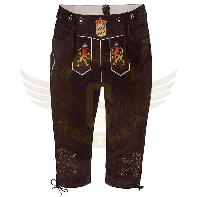 Lederhosen Custom Bavarian Oktoberfest Costumes,Bavarian Costume,German