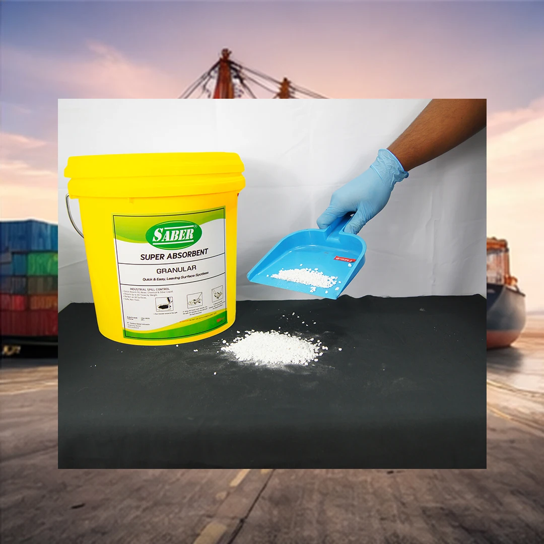 Sorbent Powder Industrial Spill Control Granules 20L - High Absorbency Universal ...