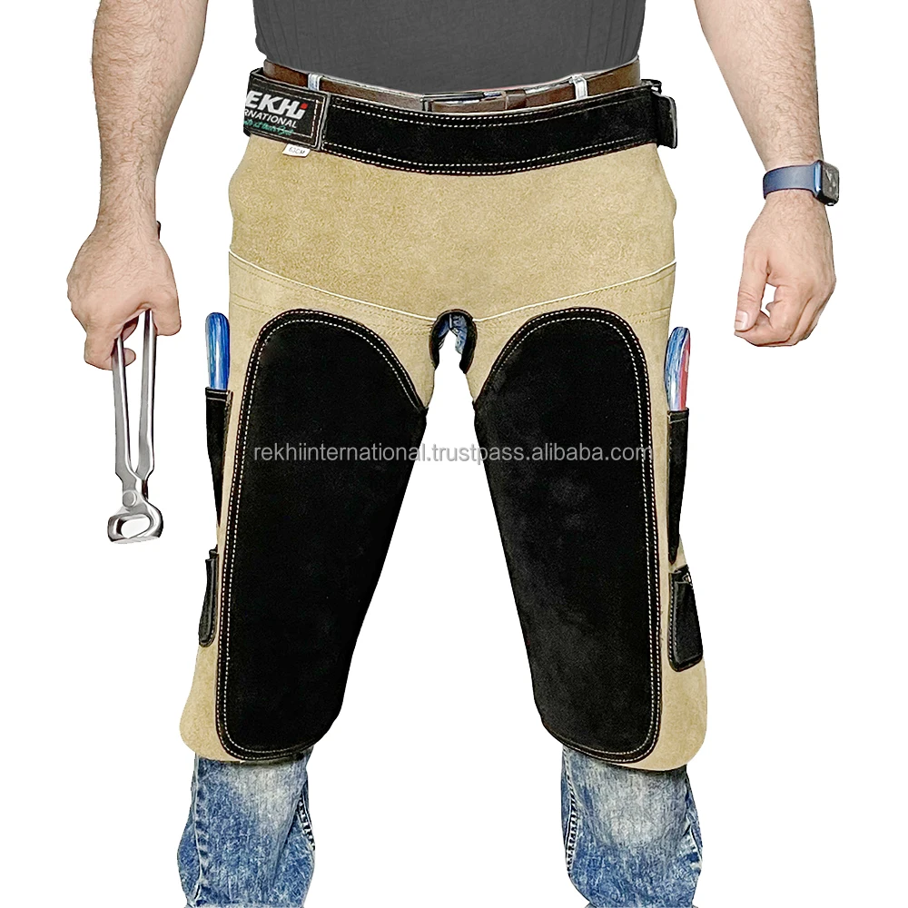 Equinez Professional Farrier Apron Leather Canvas With Tool