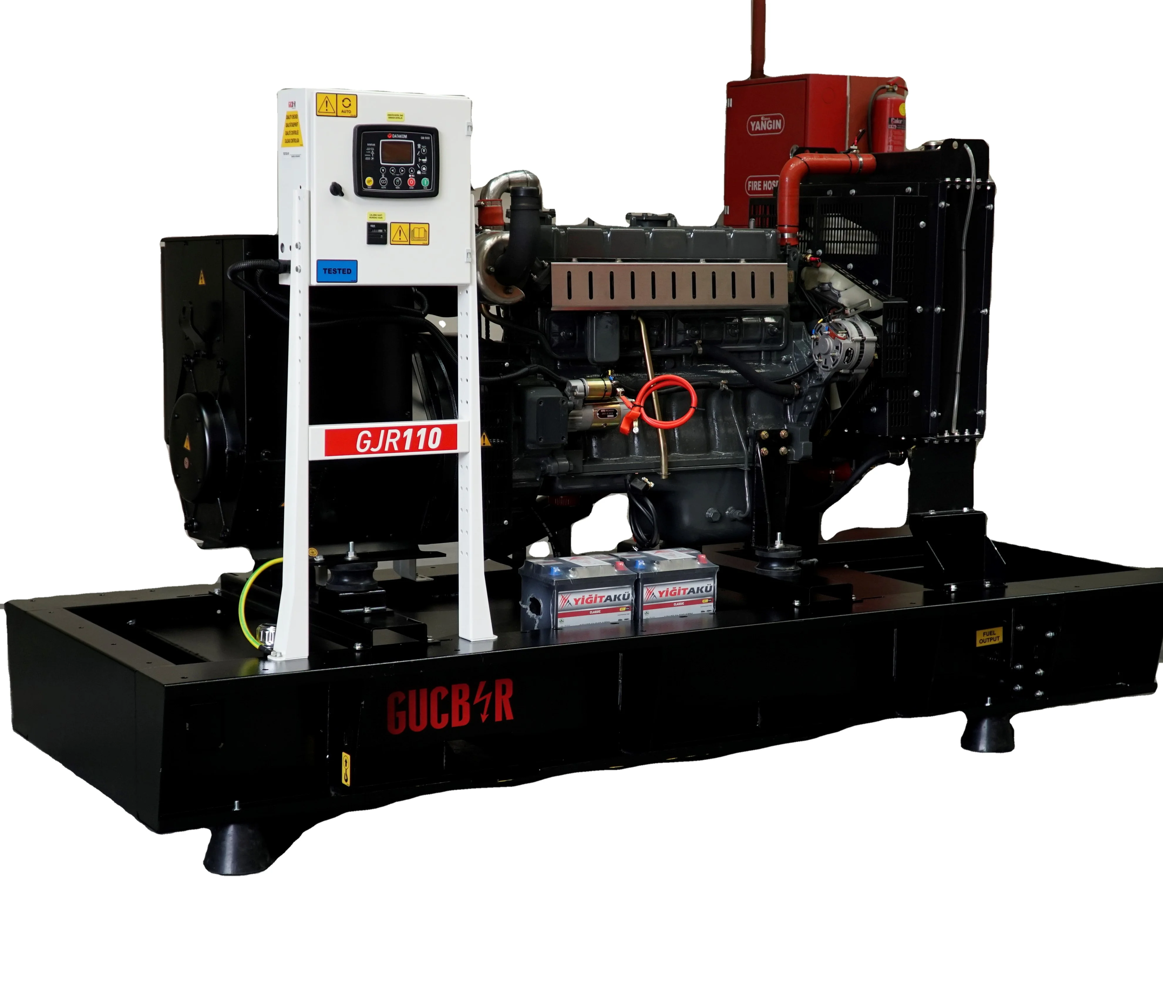 110 Kva Diesel Genset Diesel Generator Alternator Ats Cb Canopy