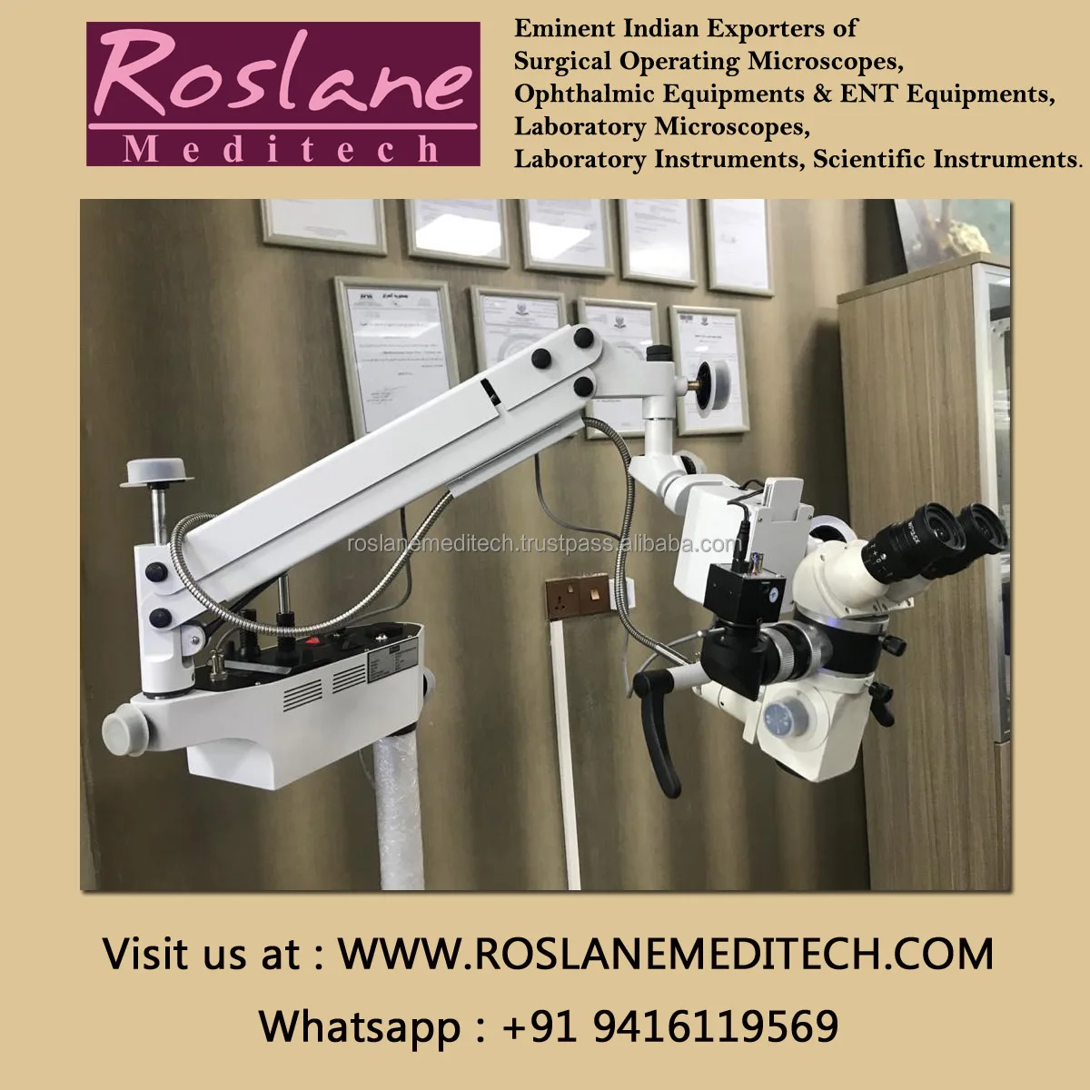 Eye Ophthalmic Operating Microscope - Medical Digital Ear Examination ...