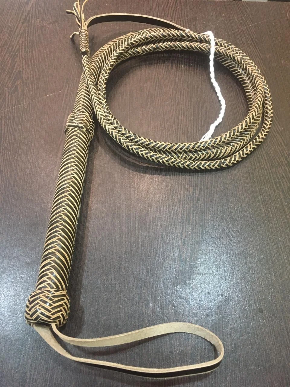Hand Made Heavy Bull Whip Color 4 To 16 Feet 14 Plaits Custom Bull Whip