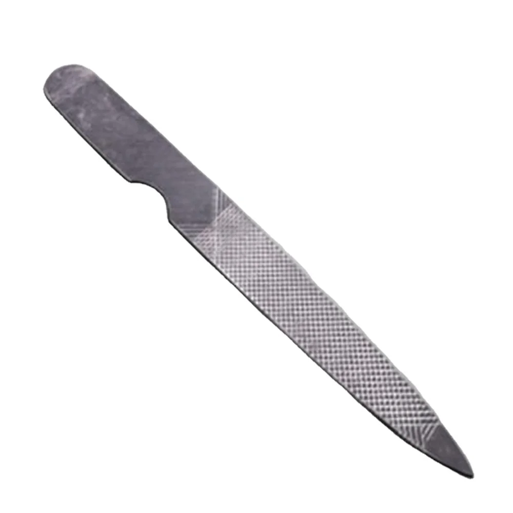 Hot Sale Professional Nail Supplies Metal Nail File Triplecut Custom