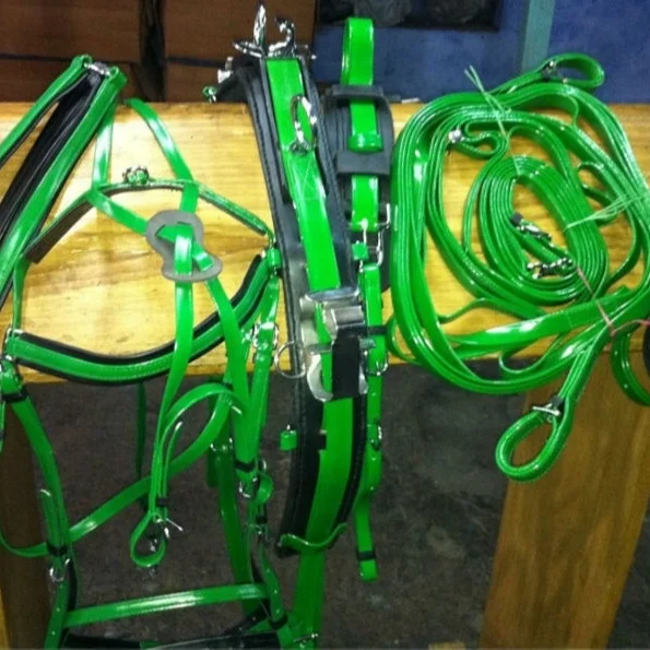 Wholesale Premium Quality Pvc Quick Hitch Horse Harness Complete Set