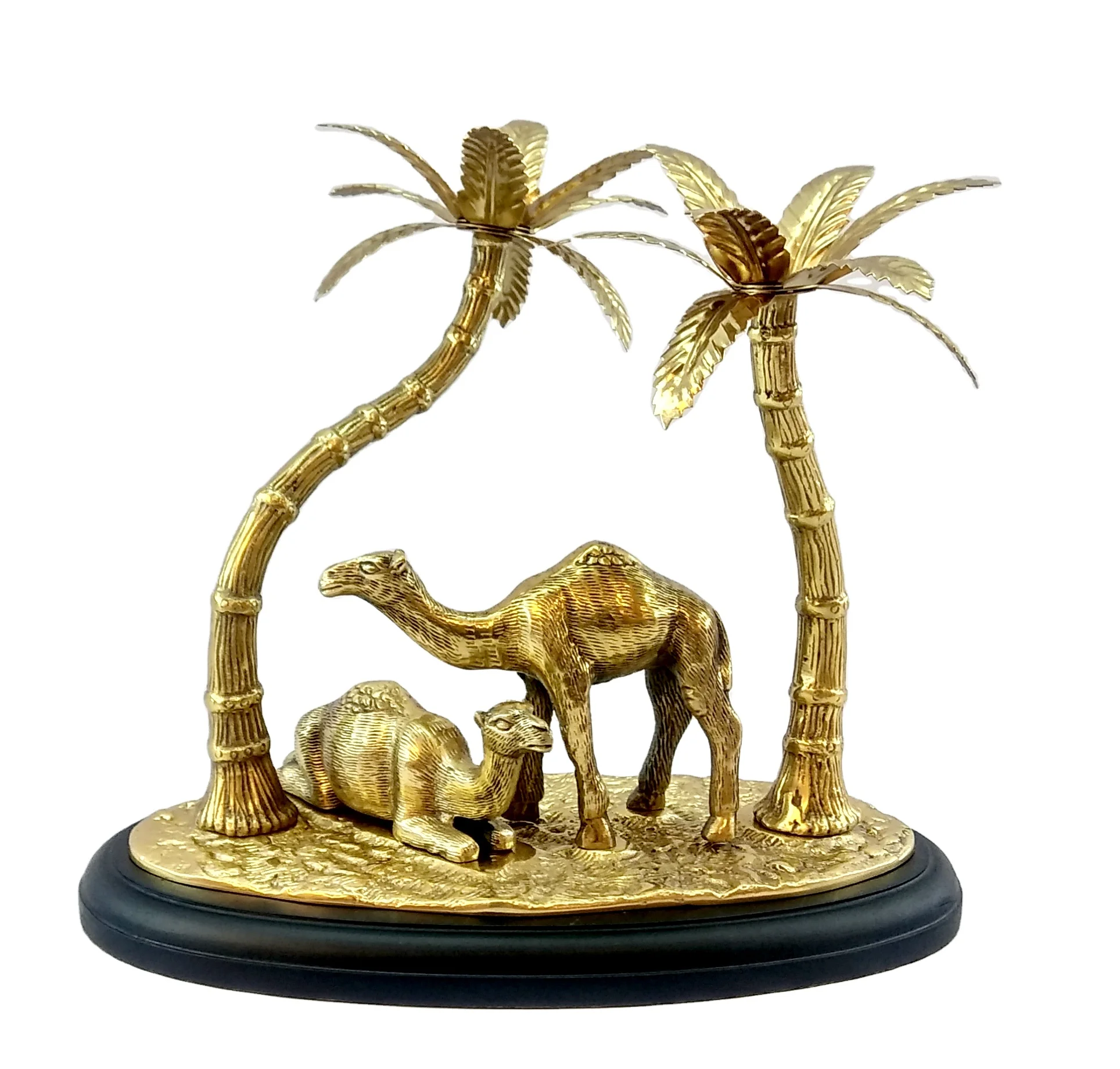 Camel Family Statue In Metal Animal Statues In Home Decor In Indian