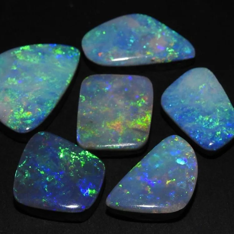 Unique Australian Opal doublet Fire Cabochon 22x32x7mm Approx Natural