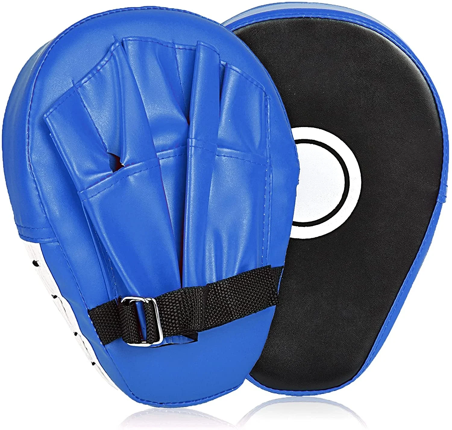 Cheap Pu Boxing Curved Focus Punching Mitts Leather Mma Muay Thai