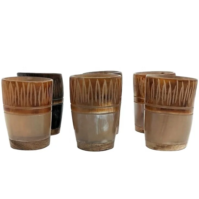 Ox Horn Shot Glass / Viking Drinking Horn Cup Shot Wine Cup Buy Hot