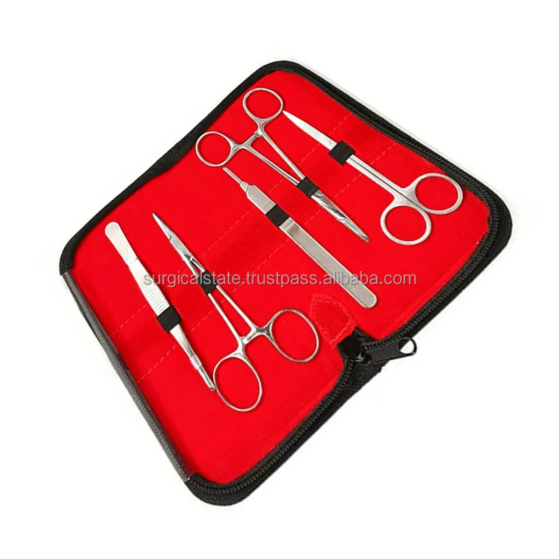 Minor Surgery Veterinary Dissecting Kit Surgical Instruments Kit With