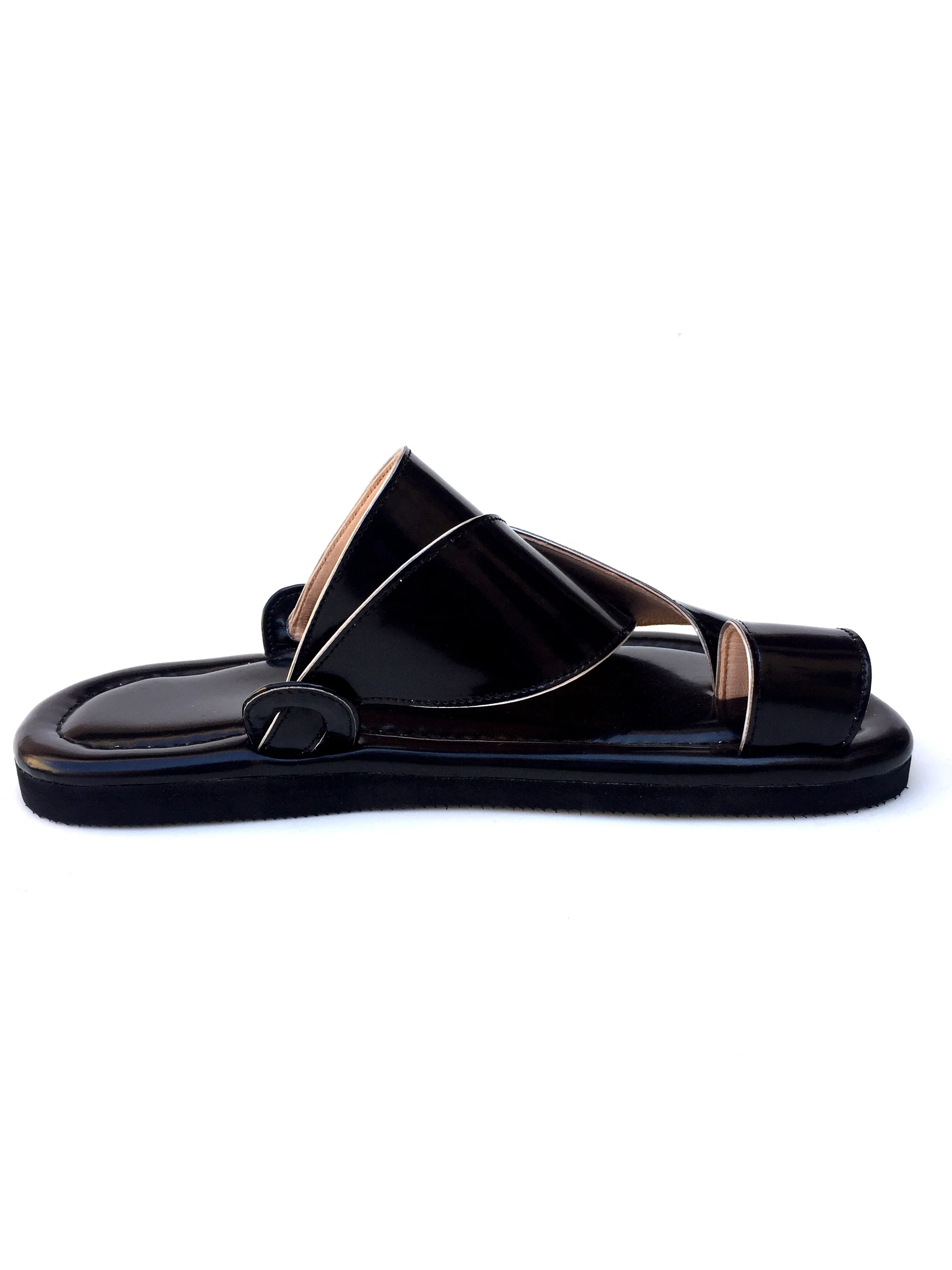 Handmade Leather Sandals Men Arabic Slippers Flip Flops Saudi Sandals