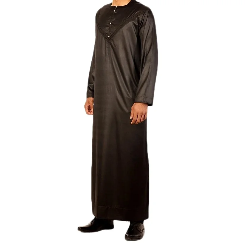 New Design Arabic Thobes For Men Saudi Style Custom Solid Colors Men ...