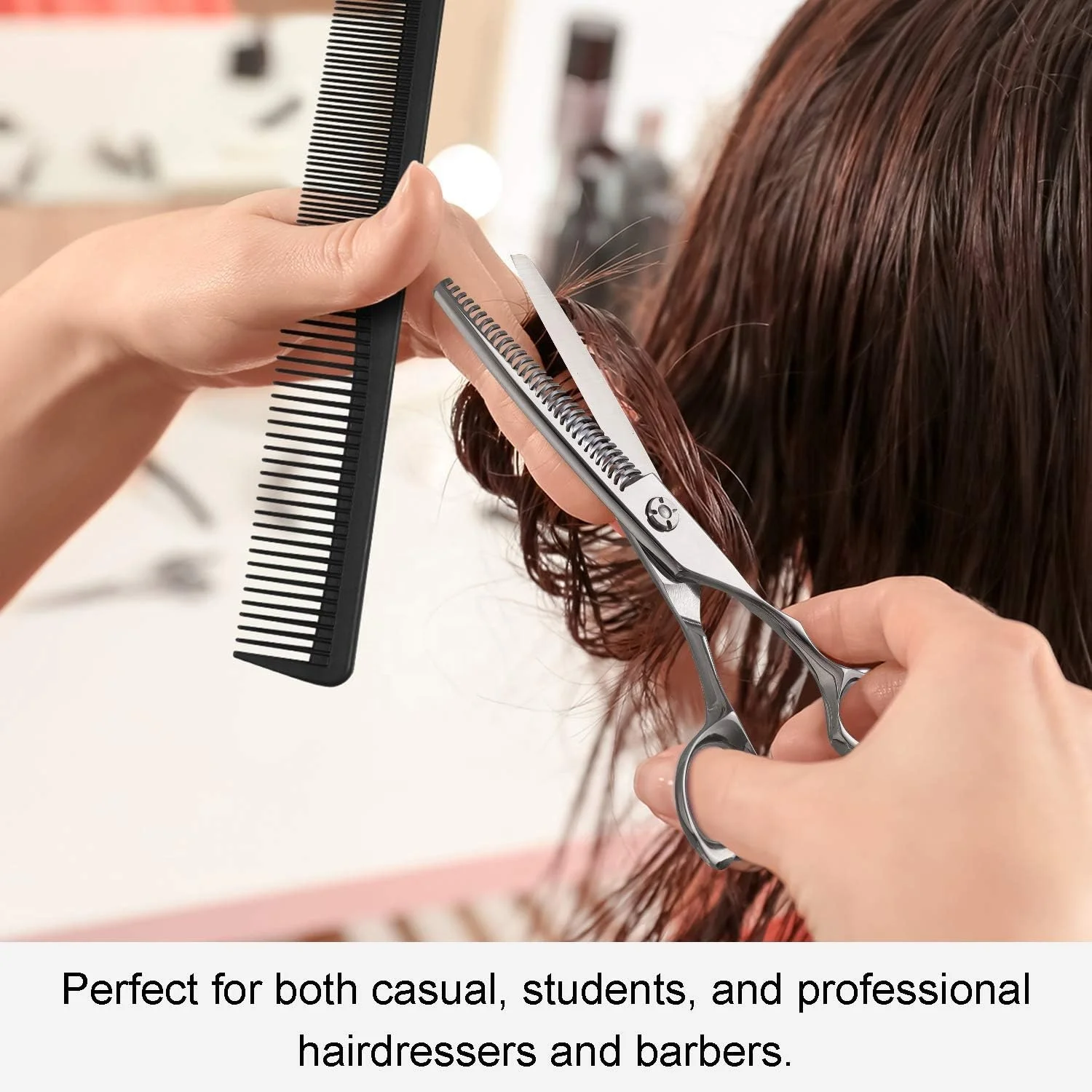 Unlock Precision Introducing Our Premium Stainless Steel Hair Thinning ...