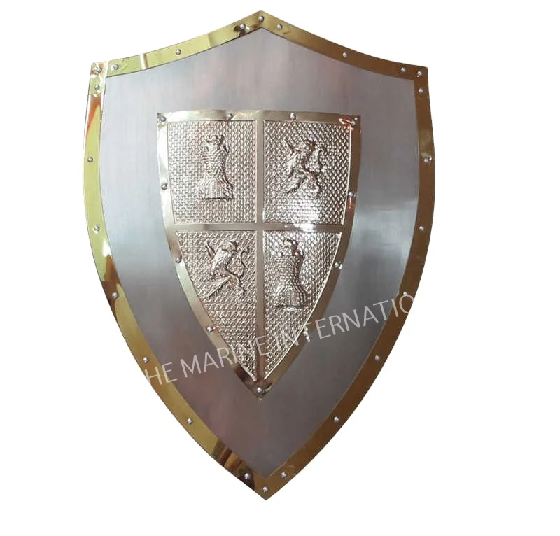 Details about   X-Mas Europe Retro Medieval Shield Antique Knight Armour Wall Home Décor 