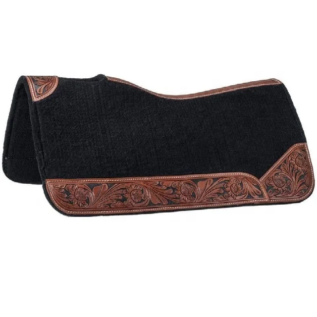 Premium Horse Western Saddle Pad Portable And Premium Felt Saddle Pad