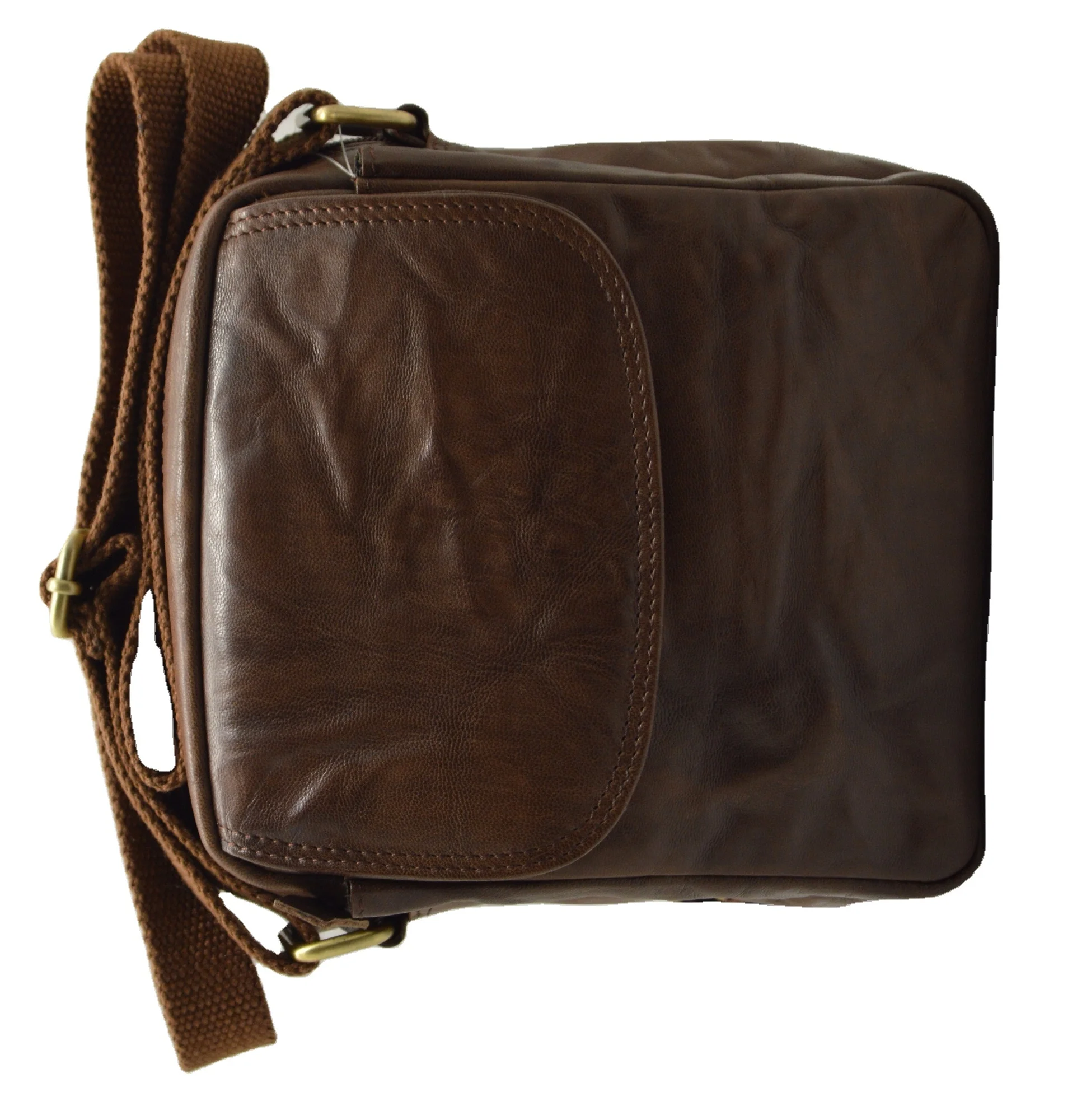 Genuine Leather Laptop Bag For Man / Woman Laptop Messenger Bag