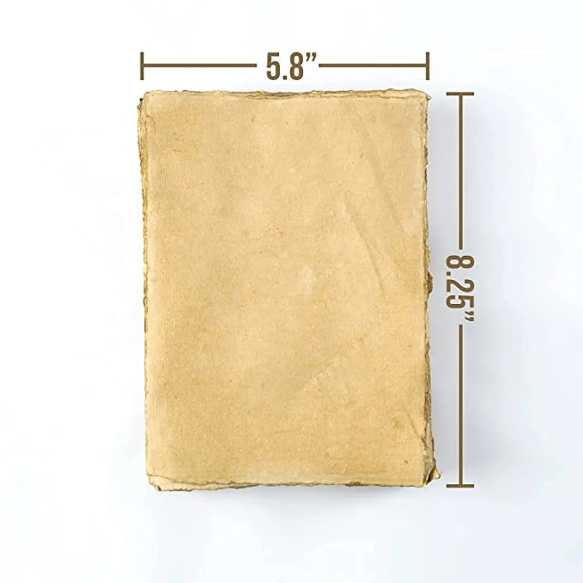 A4 A5 Deckle Edge Woodfree Paper 200 Gsm Handmade Ecofriendly Paper