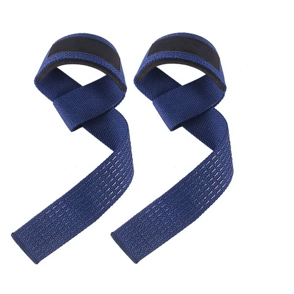 Gaf Custom Logo Adjustable Weight Lifting Wrist Straps Bodybuilding