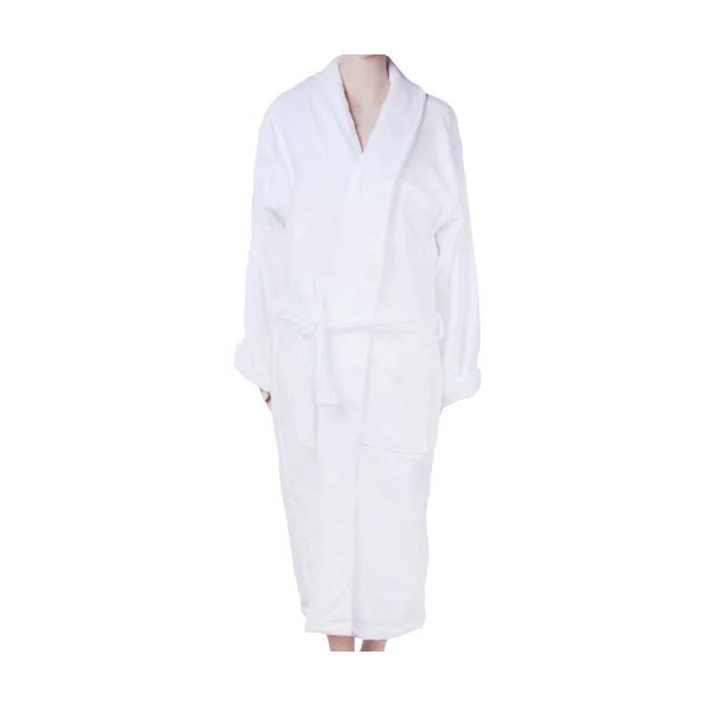 Personalized Custom Colors Women Long Bathrobes Top Quality Cotton Fabric Bathrobe Buy