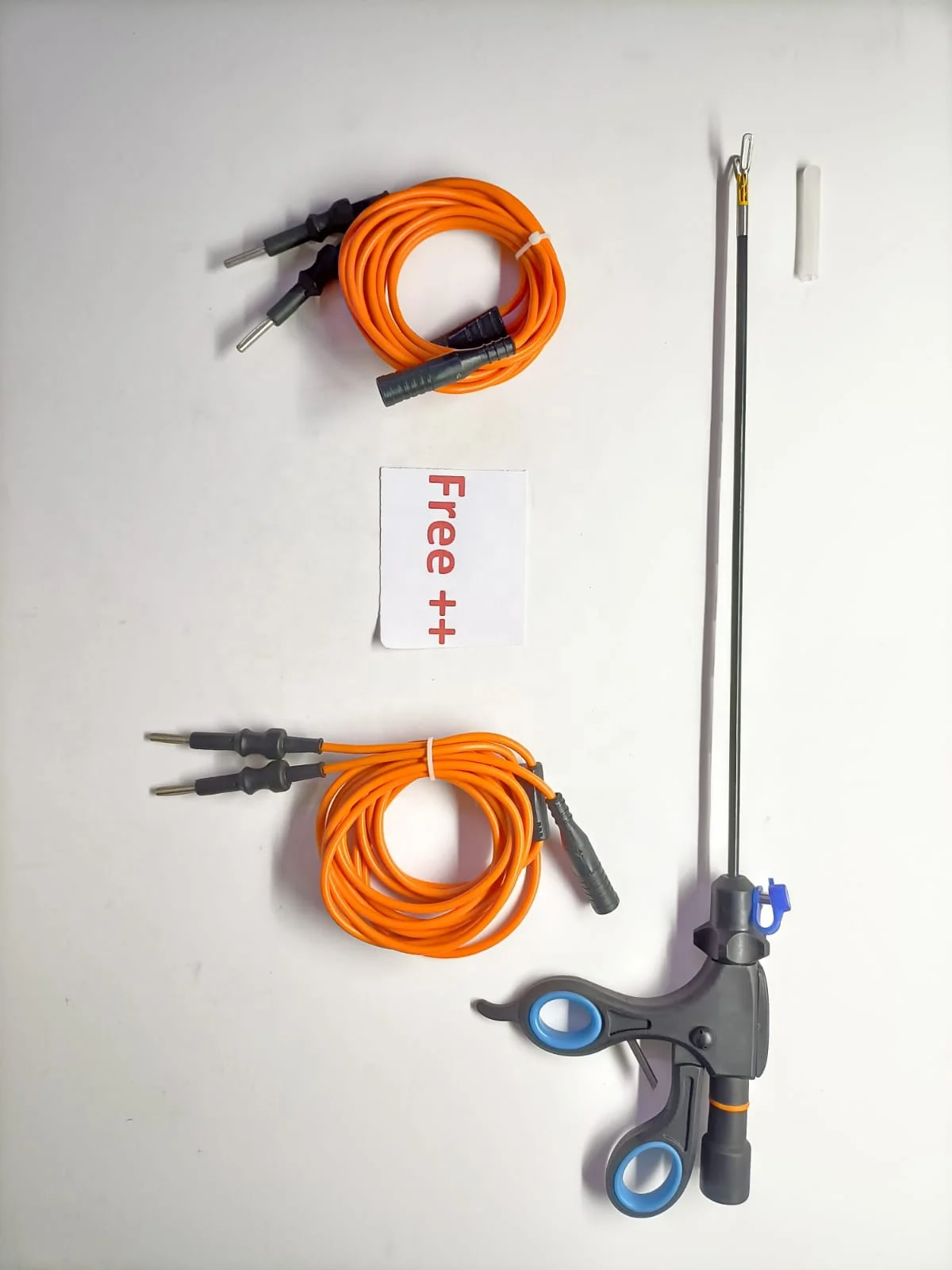 3pclaparoscopic Bipolar Fenestrated Forceps Silver Jaw 5mmx330mm With