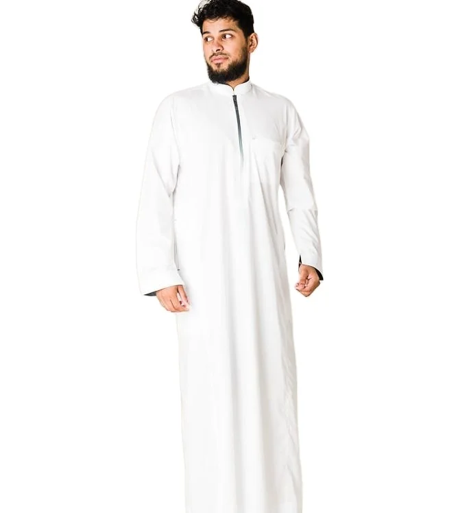 Muslim Dress Men Islamic Clothing Men's Arab Robe Thobe With Hood ...