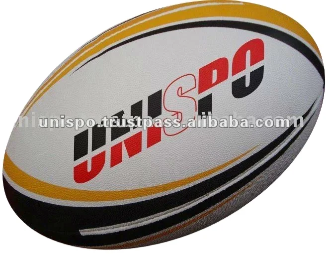 Rubber Rugby Ball Custom Branded Rugby Ball Custom Cheap Rugby Ball Full Size Manufacturer From