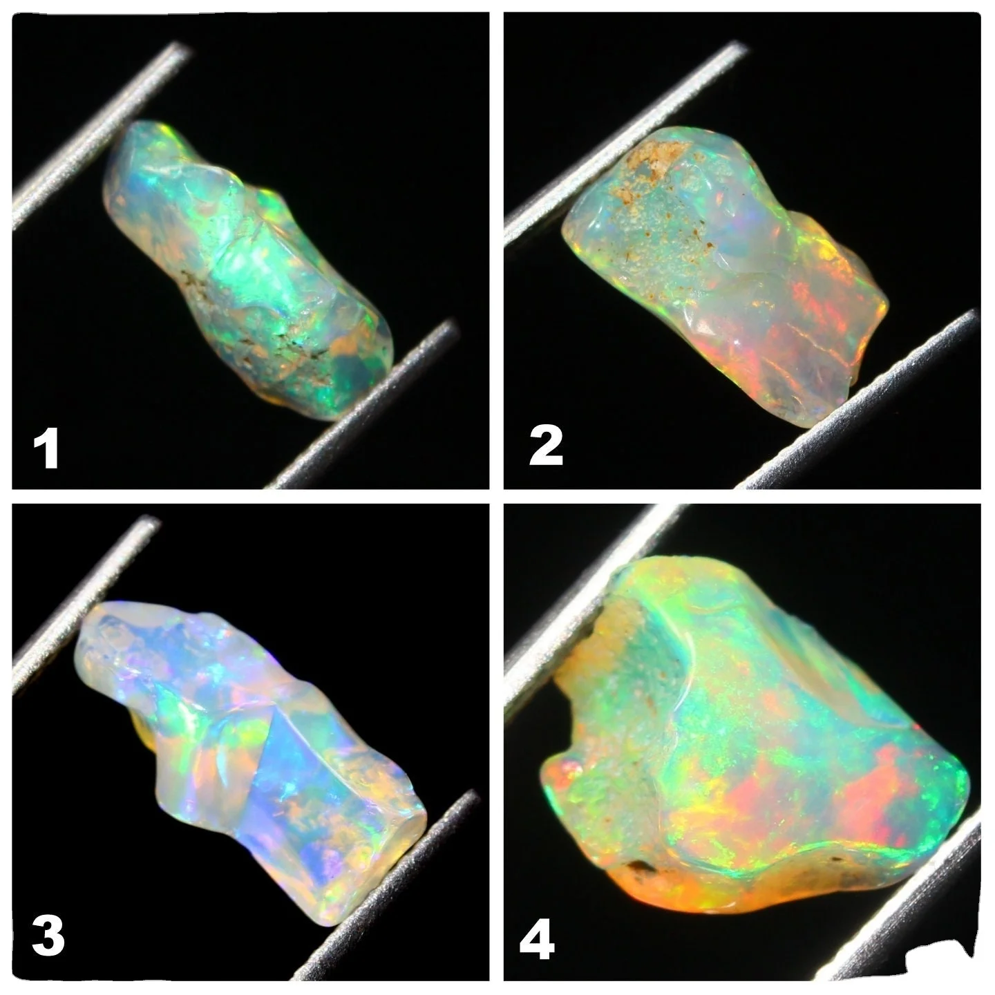 Natural High Quality Opal Rough Stone Ethiopian Opal Rough Gemstone For