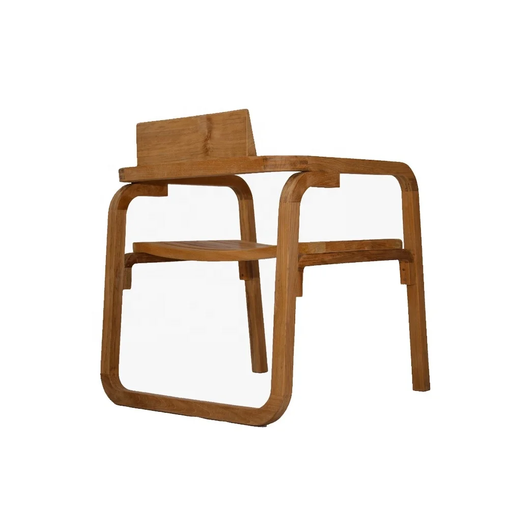 Solid Teak Wood Outdoor Chair Natural Finish Amalia Buy Chair Dining Chair Outdoor Furniture