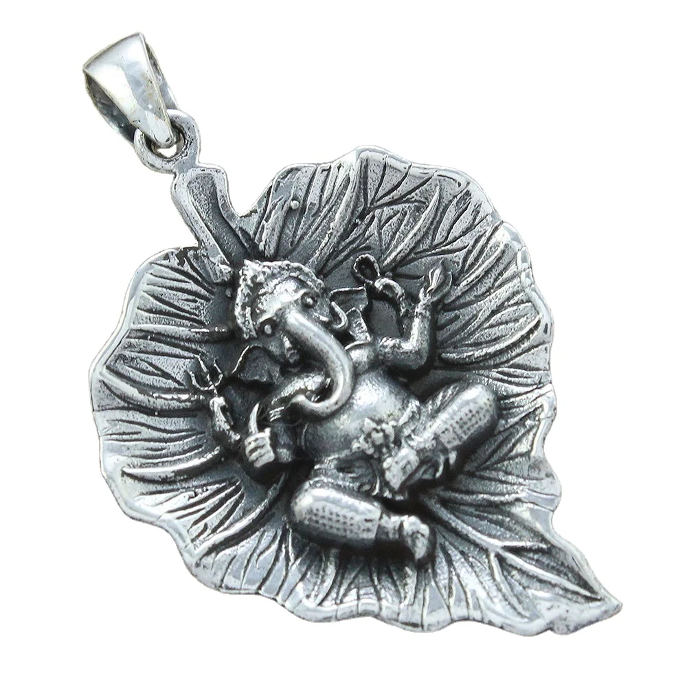 vinayagar dollar in silver