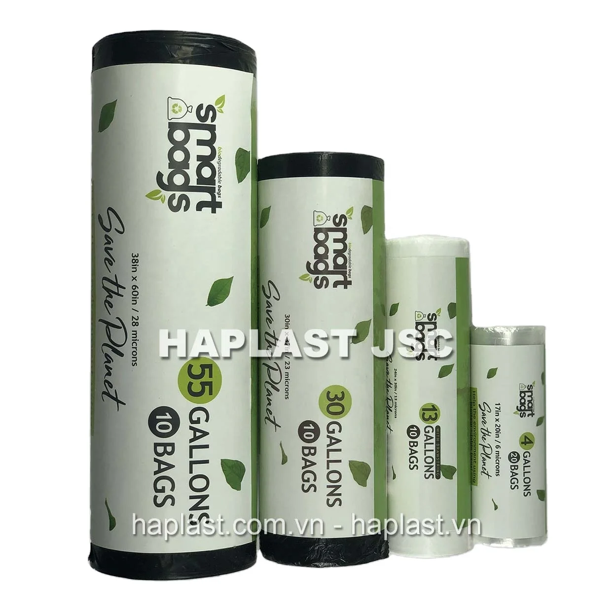 Jumbo Star Sealed Garbage Bag On Roll Heavy Duty Packaging Bags Trash