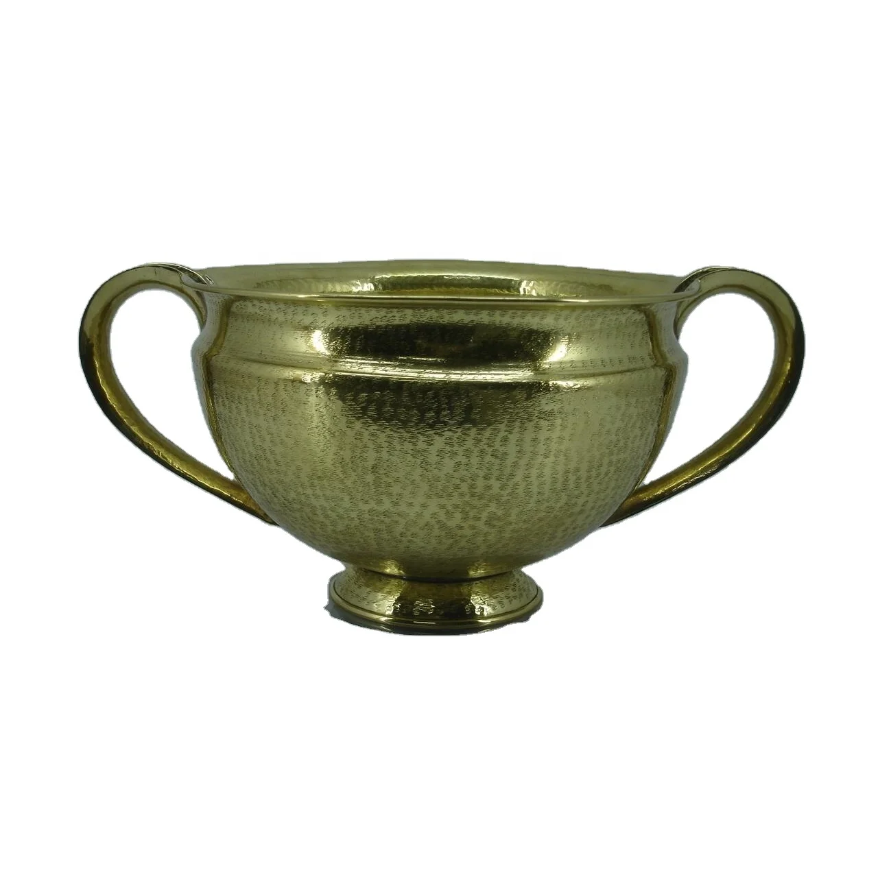 Large Brass Ice Bucket Antique Brass Plating With Handles Latest Metal Wine Cooler Barware Wine