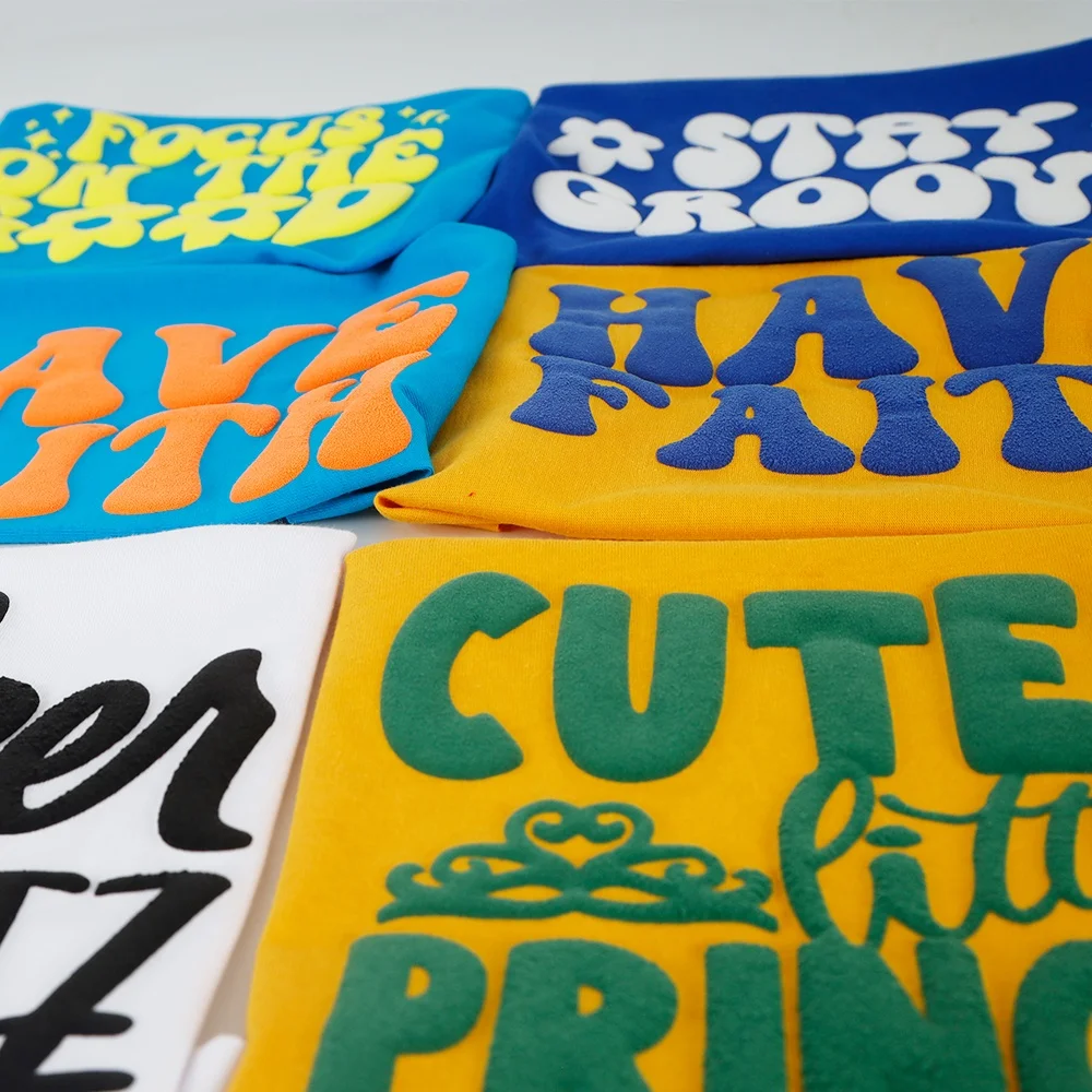 Guangyintong 3d Puff Heat Press Applying Heat Transfer Vinyl Purple