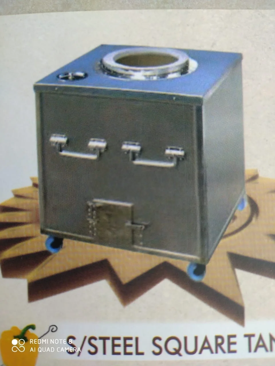 Clay Terracotta Tandoor Oven Indian Style Barbecue Used For Making Naan