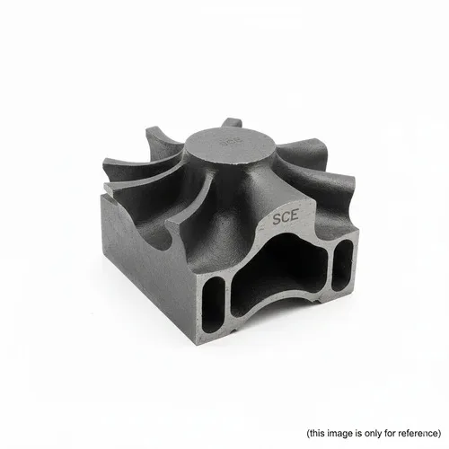 Cast Stainless Steel Impeller, CNC, iron, 83 - detail 4
