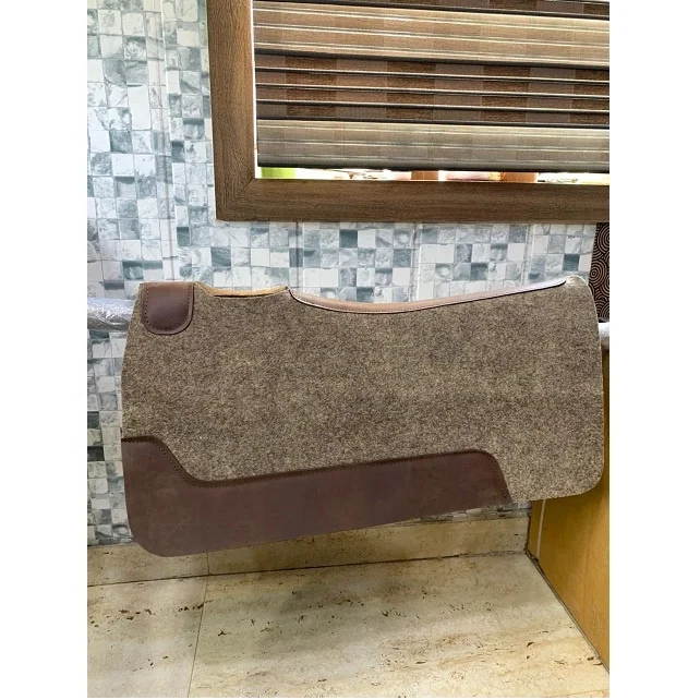 Saddle Pad Western Felt 100 Wool Felt Western Contoured Wool Saddle