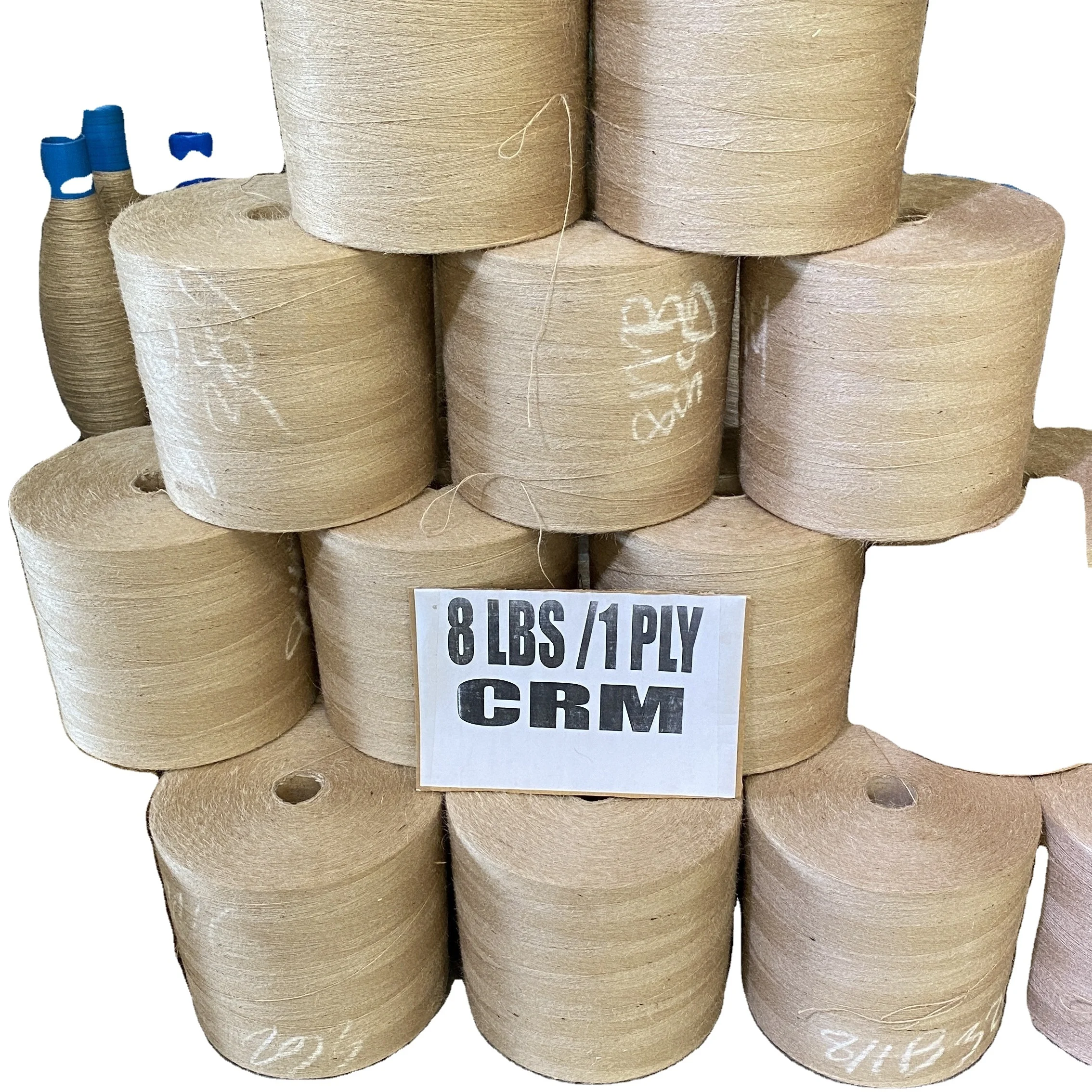 8lbs/ 1ply Crx Quality Jute Yarn From Bangladesh Wholesale - Buy Jute ...