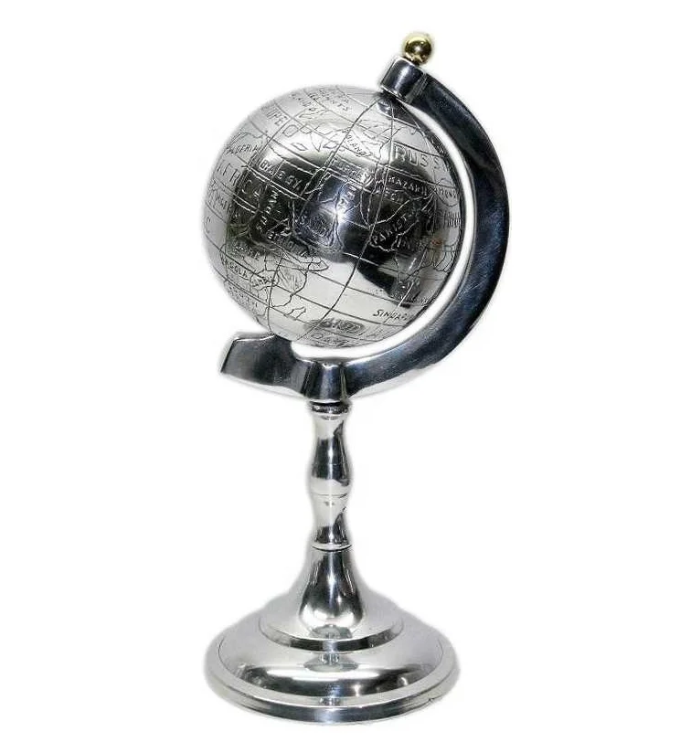Глобус на подставке. Globus металл. Semi Globe Aluminium. Iron Globe.