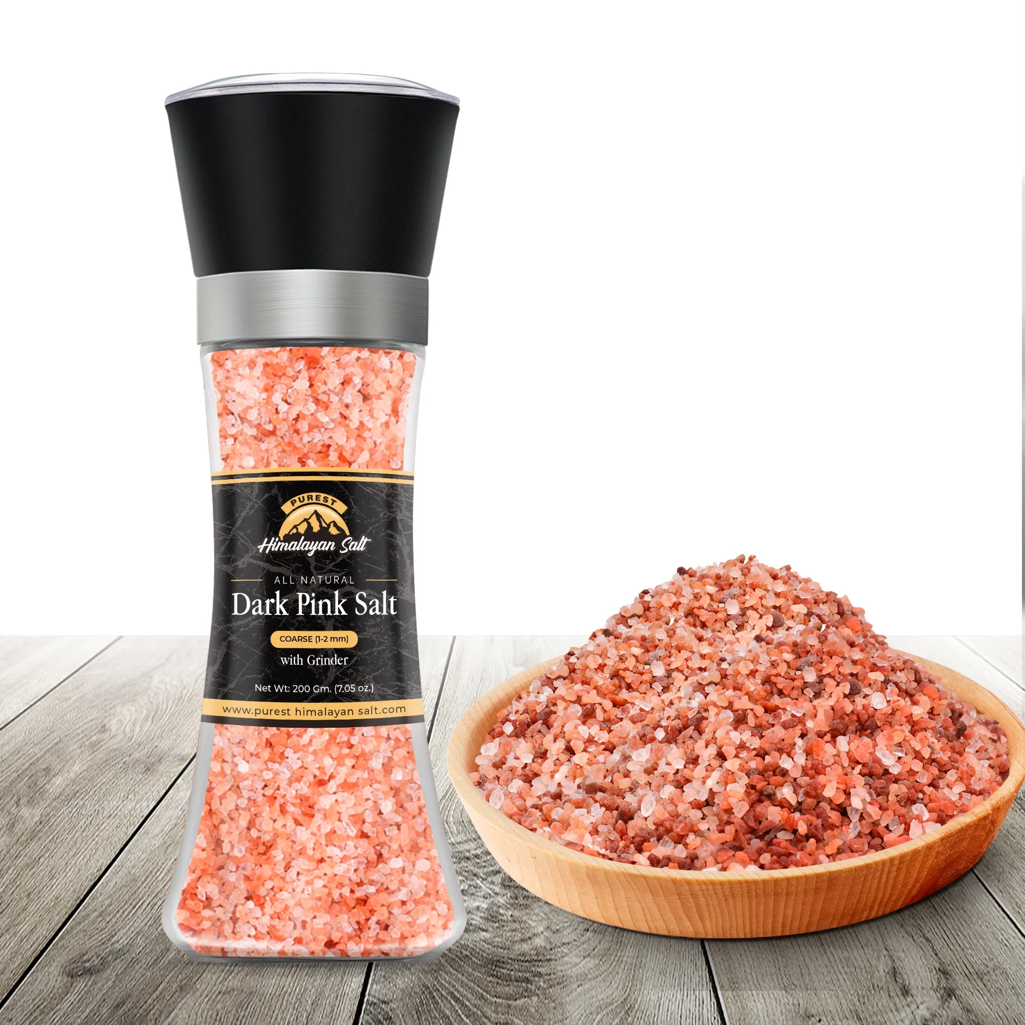 Himalayan Pink Salt Coarse Grade Dark Pink Granules Premium Quality
