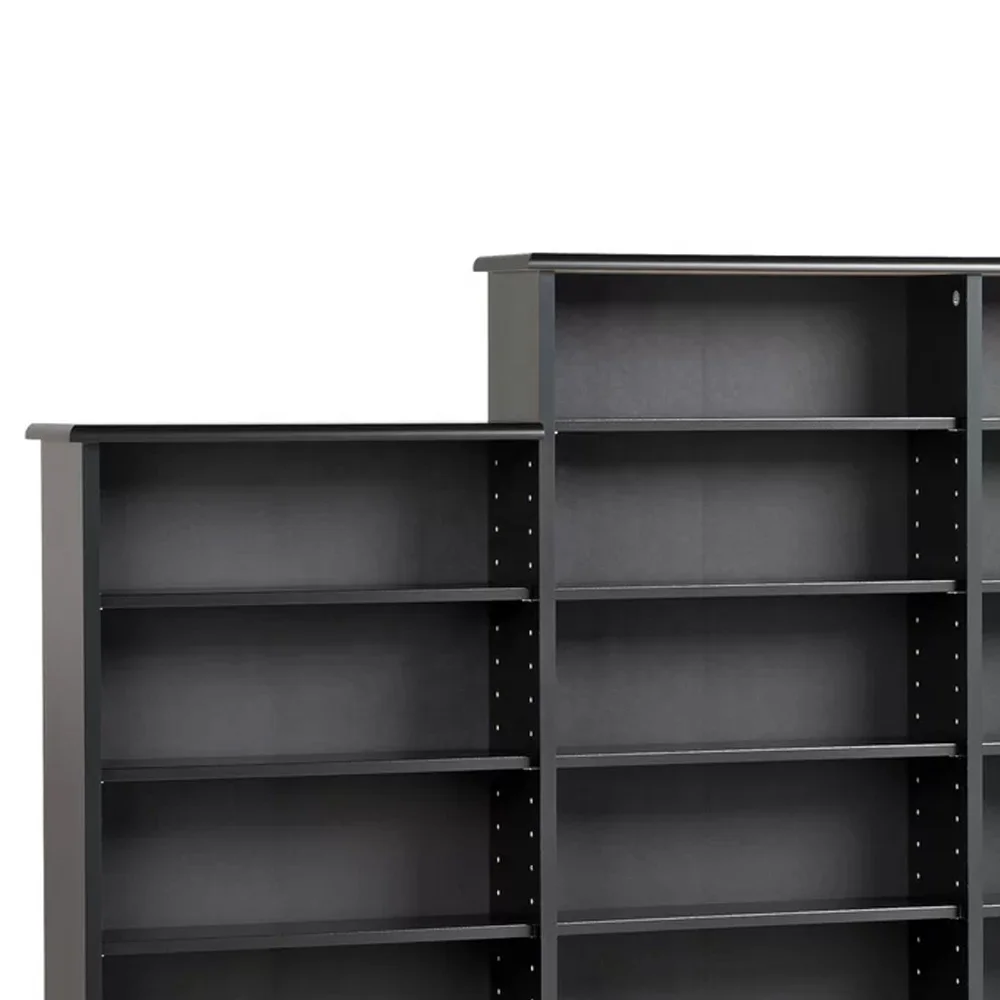 Wall Mounted Cd Dvd Rack Media Storage Solid Wood Black Finish Buy