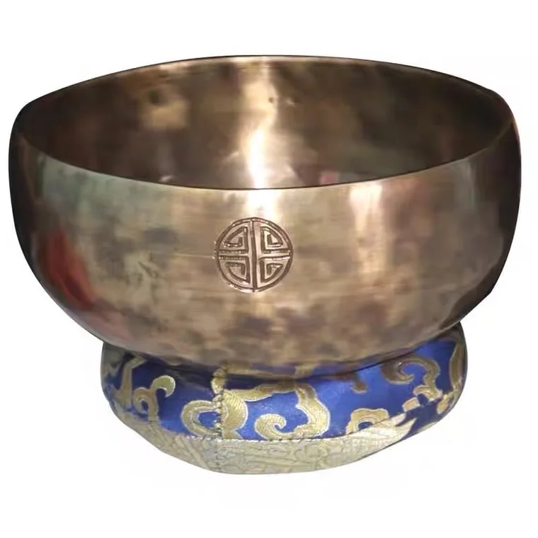 Antique Brass Meditation Singing Bowl For Music Healing And Religious