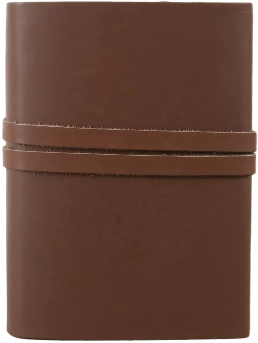 Genuine Leather Bound Handmade Cotton Paper Note Book Unlined Or Lined