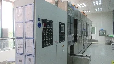 QA inspector performing dimensional verification on medical instruments